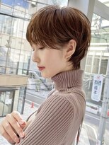 20代30代40代50代/丸みショート/クビレ/前髪あり/表参道