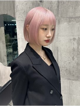 ワンズミラー 原宿(ONE'S MIRROR) 前髪/アンブレラカラー/こなれミディ/イメチェン/ウェーブパーマ