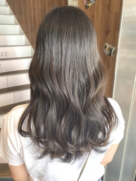 アヴァンス 天王寺店(AVANCE.) 暗髪カラー×アッシュブラウン