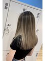 フク ヘアーワークス バイ フェニーチェ(fuku hair works by FENICE) 柔らかいベージュ系は誰でも合わせやすいです!