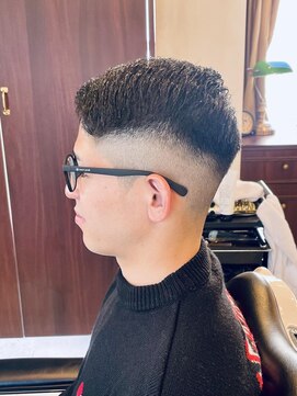 グレイスフルバーバーロンドン 大宮店(Graceful Barber London) 【20代 男性】ロンドンナチュラルフェード（大宮/バーバー）