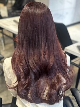 ユアーズヘア 東新宿店(youres hair) 高発色♪トレンドカシスレッド