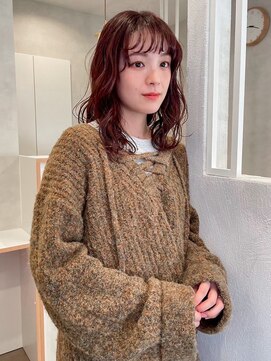 ベルン(bern) @bern_riwa 髪質改善×暖色カラー