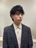 【メンズパーマ得意/安藤指名】メンズカット＋似合わせパーマ　￥14,300→
