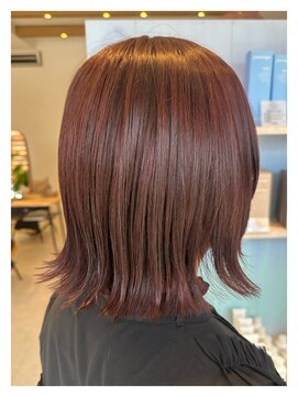 シーバイリリア(siie by LILIA) ピンクブラウンカラー