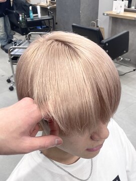 アイトーキョー 渋谷(AI TOKYO) ミルクティーベージュ/ベージュ/ラウンドマッシュ