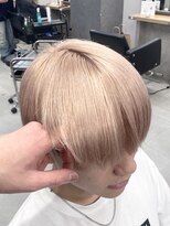 アイトーキョー 渋谷(AI TOKYO) ミルクティーベージュ/ベージュ/ラウンドマッシュ