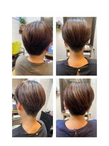 プルームエル(plume aile)&nbsp;女性の刈り上げスタイル♪♪