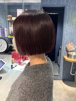 アロー(arrow)&nbsp;ミニボブ×ボルドーカラー