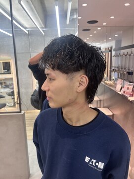 ロンドシエル 横浜(Lond ciel) men's/メンズ/マレットヘア/サーフカール/ニュアンスパーマ/横浜