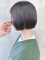 モリオ(morio)&nbsp;＊ミニボブ切りっぱなしボブ耳かけボブ大人ボブ顎ラインボブディ