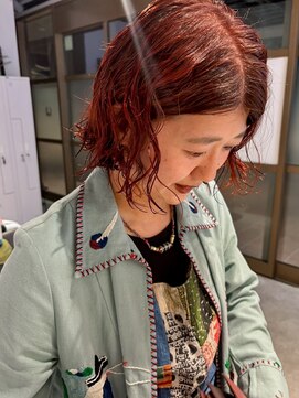 バランス 福山店(BALANCE.) ミニボブパーマ×秋冬カラー