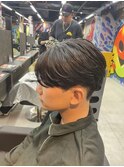 毛流れニュアンスパーマ