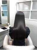 乾かしたのみの極上艶髪
