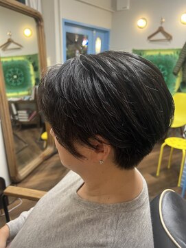 ディエゴ(DIEGO) アシンメトリーレディースショート