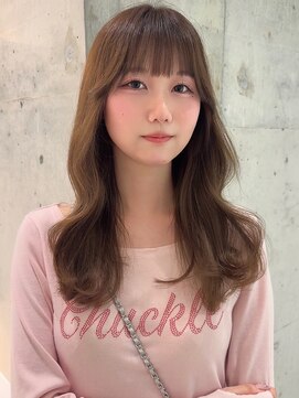 ロンドルピナス 小倉(Lond Lupinus) ミディアムレイヤーカット/似合わせカット/大人ガーリー/20代