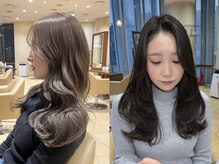 【16：asuka：女性らしさを引き出す「柔らかなレイヤーカットとカラー】