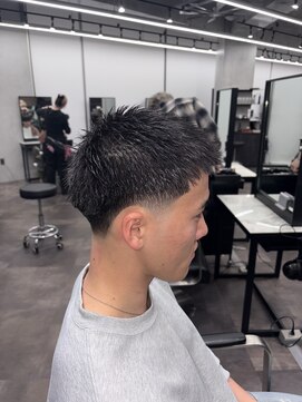 メンズサロンドットリアン(dot. lien) テーパーフェード　ボウズフェード