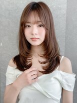 ロンドクレール 川崎(Lond clair)&nbsp;グレーブラウン似合わせカット/ミニボブレイヤー/川崎