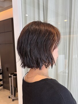ザザ ZA/ZA 神楽坂 くせ毛を活かしたナチュラルボブ◎
