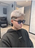 ホワイトカラー×テーパーフェード