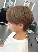 【NARE NOE】ブリーチ1回でできるミルクティーベージュ