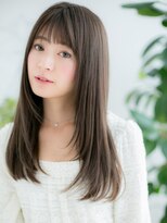 ネル 仙台(Nelu) 仙台/髪質改善/フレンチバング☆うる艶髪ワンホンレイヤーf