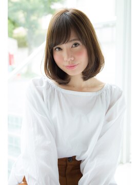 アンアミ オモテサンドウ(Un ami omotesando) 【Un ami】 ノームコア・うぶバング・ワンカールヘア　松井