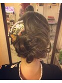 着物ヘアセット