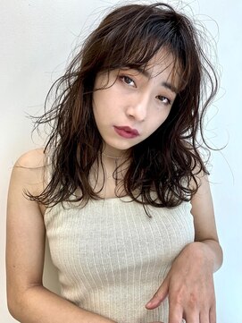 ガレージ バイ グリーン 原宿 表参道(Garage by green) 【loki】ラフ×ウェーブ