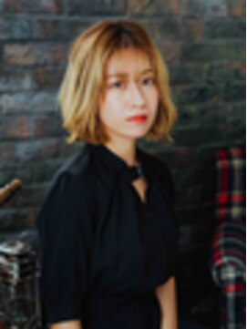 アラワラブルー(arrawarra blue) パッつんボブスタイル/20代/30代/40代/50代/倉敷/白楽町