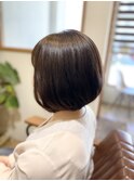 人気小顔ボブ