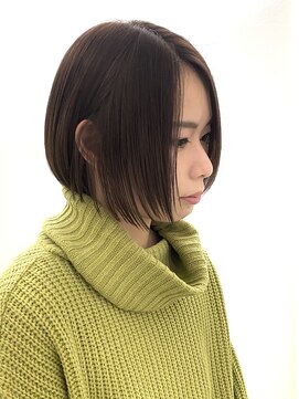 ヘアーアンドメイク ソファー 泉中央店(hair&make Sofa) 前下がりミニボブ