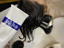 【TOKIOトリートメントの施術ステップ5…シャンプー/コーティング】