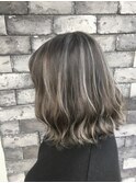 20代30代40代◎3Dハイライト グレージュ 我孫子