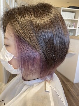 マックス ヘアーデザインアンドジュジュ(MAX HAIR DESIGN&JUJU) インナーカラー