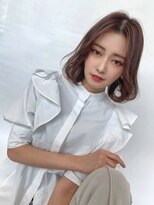 ワンス(Once)&nbsp;once  根本パーマ ヨシンモリ ミルクティーブラウンby.加藤