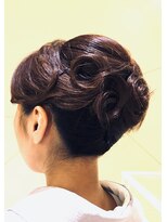 ヘアメイク ジェイエム&nbsp;着物アップ