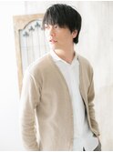 ≪mod's men≫黒髪マッシュウルフで爽やかさUP!束感ヘアK