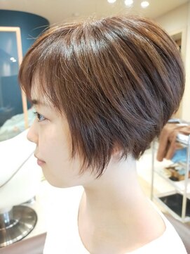 ヘアサロンアンドヘアメイクディー(hair salon hair make D) 大人可愛いショートボブ/ラフニュアンス/カラー/バレイヤージュ