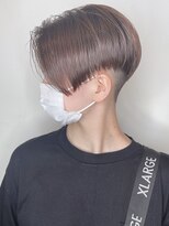 モリオフロムロンドン 原宿本店(morio from London)&nbsp;【morio 原宿】刈り上げハンサムショート　前下がり　前髪なし