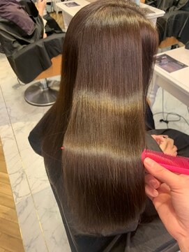 ロンドアジュール 横浜(Lond azur) 美髪エステ☆縮毛矯正×ツヤ髪スタイル髪質改善ストレート　横浜