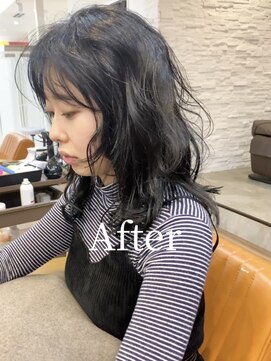 ノラキチジョウジ(NORA KICHIJOJI) #パーマ#レイヤーカット#前髪パーマ#くびれパーマ