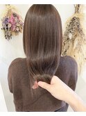 #髪質改善カラー#オリーブブラウン