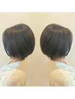 スタジオ アルファプラス 日暮里店(studio α+)&nbsp;30代40代50代◎大人ナチュラルショートボブ　日暮里