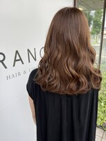 ブランシェ 名鉄小幡駅前店 ブリーチ無しダブルカラー【森】