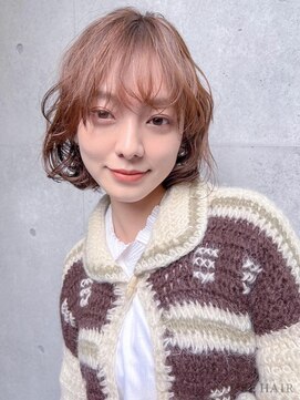 オーブ ヘアー ブルーム 西新店(AUBE HAIR bloom) 20代・30代_あごライン_垢ぬけミニボブ