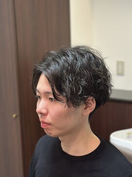 ケースタイル ヘアスタジオ 神保町店(K STYLE HAIR STUDIO) 波巻き/束感ショート/マッシュパーマ/ツーブロックマッシュ