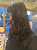 オーガニック リブ 川越(organic+live)&nbsp;20代30代40代くせ毛風パ-マ大人可愛いナチュラルニュアンスパ-マ