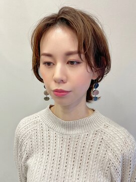 キビト(kibito) センターパート×ウルフショート